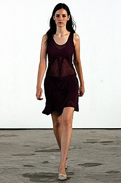 Helmut Lang fashion show for Spring/Summer 2002