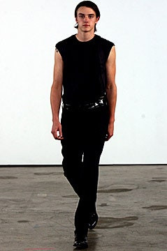 Helmut Lang fashion show for Spring/Summer 2002