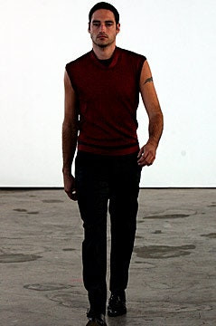 Helmut Lang fashion show for Spring/Summer 2002
