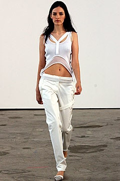 Helmut Lang fashion show for Spring/Summer 2002