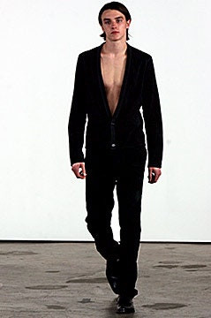 Helmut Lang fashion show for Spring/Summer 2002