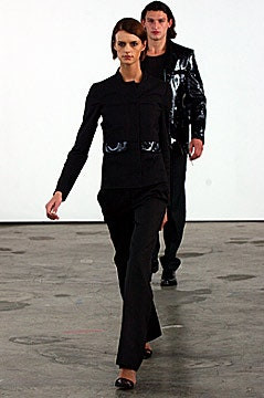 Helmut Lang fashion show for Spring/Summer 2002