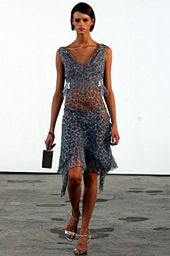 Helmut Lang fashion show for Spring/Summer 2002