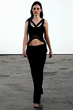Helmut Lang fashion show for Spring/Summer 2002
