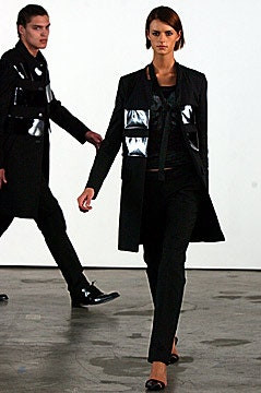 Helmut Lang fashion show for Spring/Summer 2002