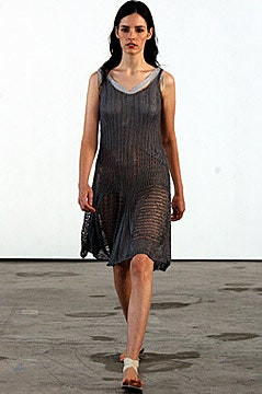 Helmut Lang fashion show for Spring/Summer 2002