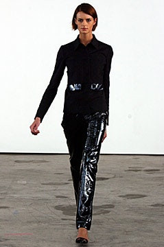 Helmut Lang fashion show for Spring/Summer 2002