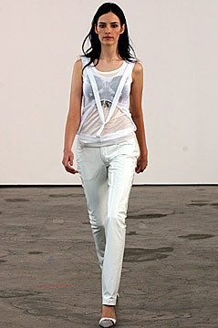Helmut Lang fashion show for Spring/Summer 2002