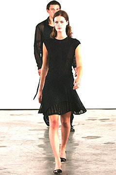 Helmut Lang fashion show for Spring/Summer 2002