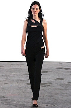 Helmut Lang fashion show for Spring/Summer 2002