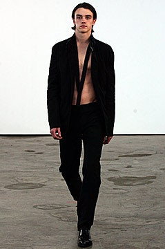 Helmut Lang fashion show for Spring/Summer 2002