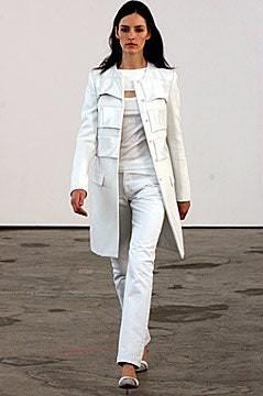 Helmut Lang fashion show for Spring/Summer 2002