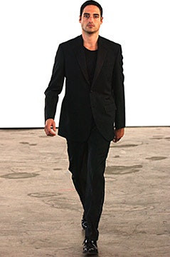 Helmut Lang fashion show for Spring/Summer 2002