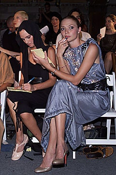 Imitation of Christ fashion show for Spring/Summer 2002