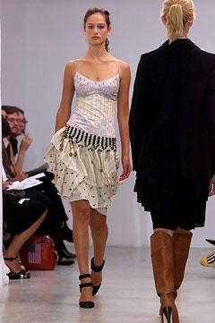 Jill Stuart fashion show for Spring/Summer 2002