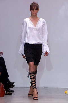 Jill Stuart fashion show for Spring/Summer 2002