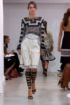 Jill Stuart fashion show for Spring/Summer 2002