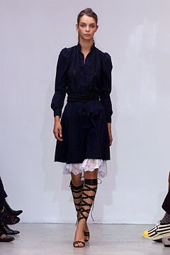 Jill Stuart fashion show for Spring/Summer 2002