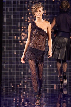 Julien Macdonald fashion show for Spring/Summer 2002