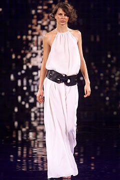 Julien Macdonald fashion show for Spring/Summer 2002