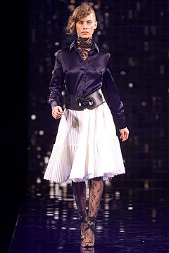 Julien Macdonald fashion show for Spring/Summer 2002