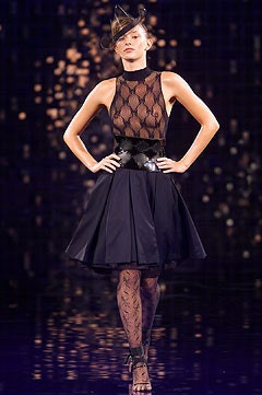 Julien Macdonald fashion show for Spring/Summer 2002