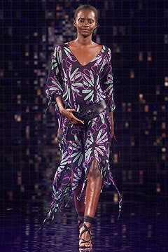 Julien Macdonald fashion show for Spring/Summer 2002