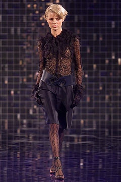 Julien Macdonald fashion show for Spring/Summer 2002