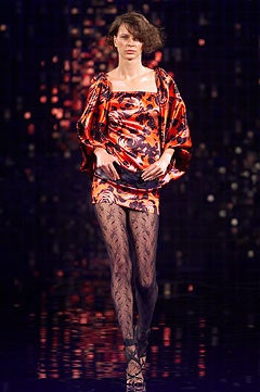 Julien Macdonald fashion show for Spring/Summer 2002