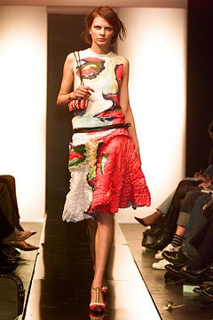 Markus Lupfer fashion show for Spring/Summer 2002