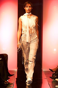 Markus Lupfer fashion show for Spring/Summer 2002