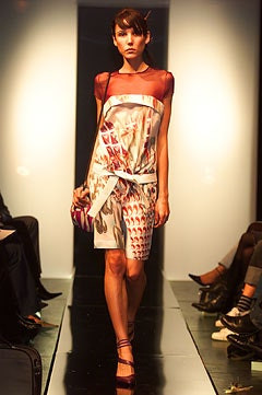 Markus Lupfer fashion show for Spring/Summer 2002