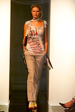 Markus Lupfer fashion show for Spring/Summer 2002