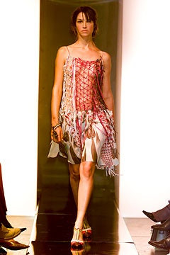 Markus Lupfer fashion show for Spring/Summer 2002