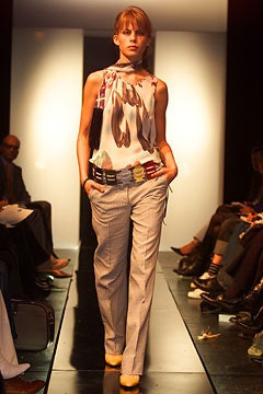 Markus Lupfer fashion show for Spring/Summer 2002