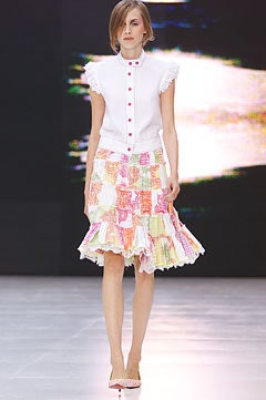 Matthew Williamson fashion show for Spring/Summer 2002