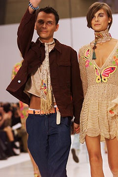 Matthew Williamson fashion show for Spring/Summer 2002