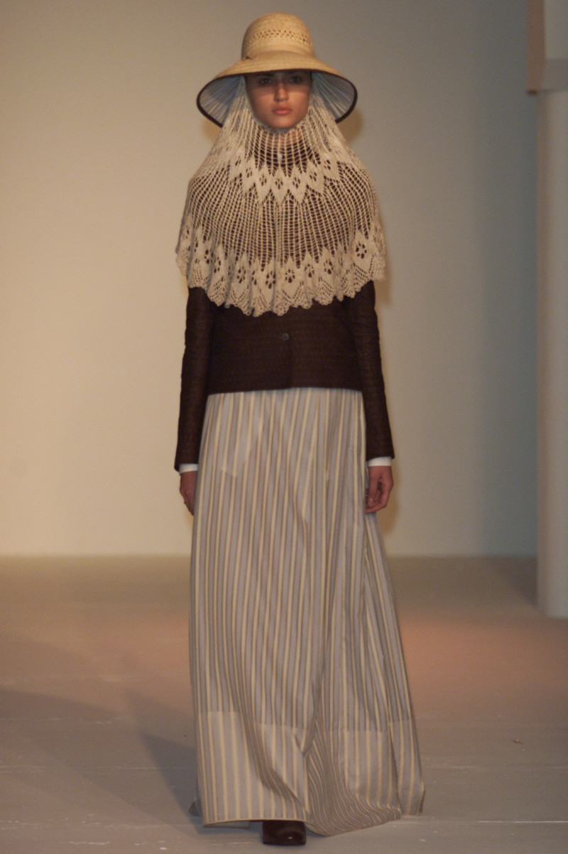 Miguel Adrover fashion show for Spring/Summer 2002