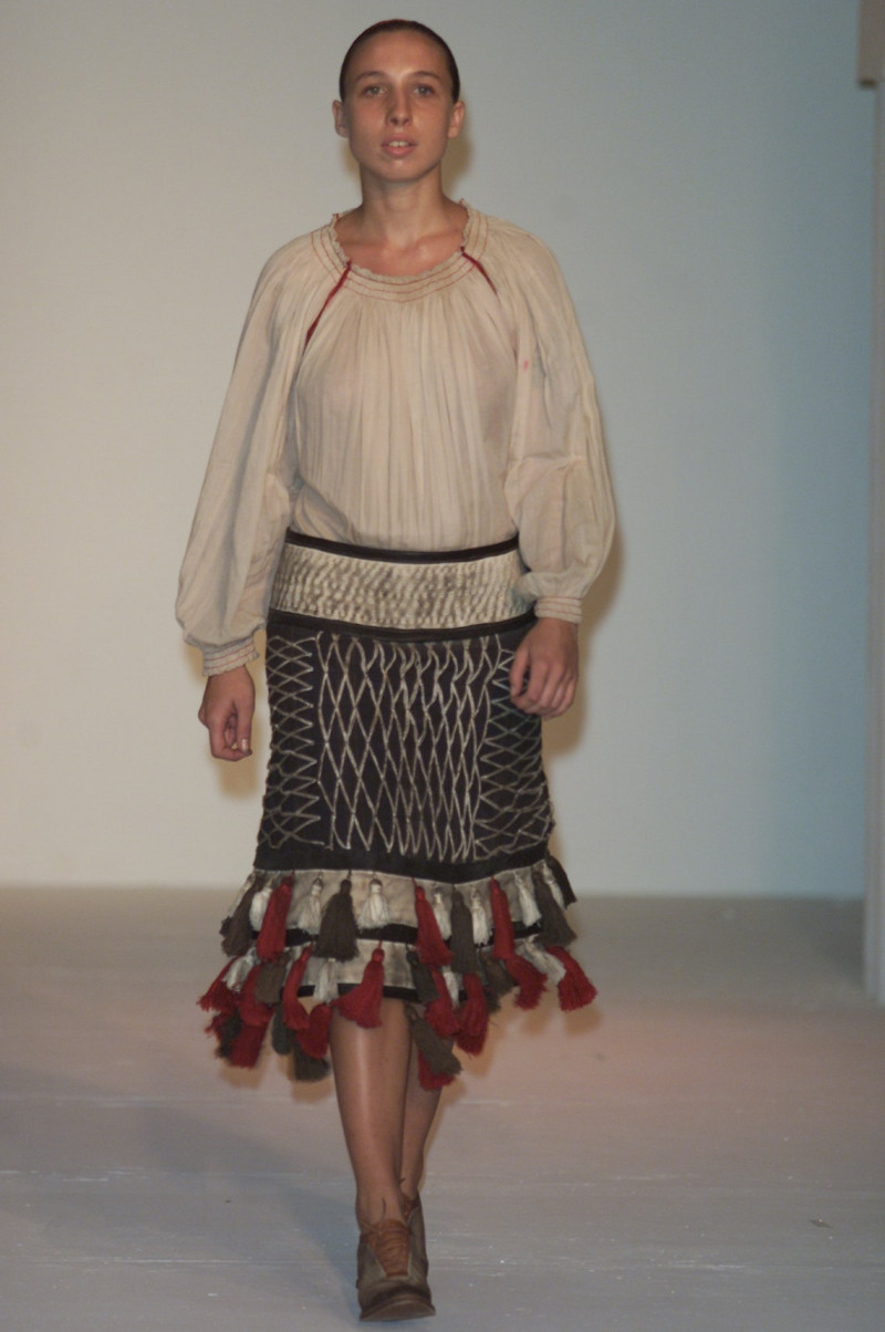 Miguel Adrover fashion show for Spring/Summer 2002
