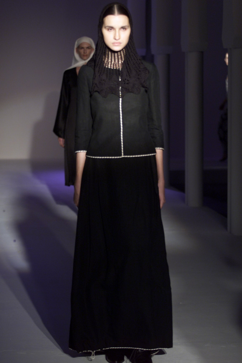 Miguel Adrover fashion show for Spring/Summer 2002