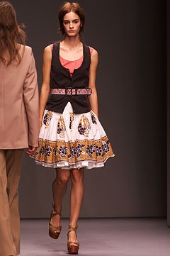Miu Miu fashion show for Spring/Summer 2002