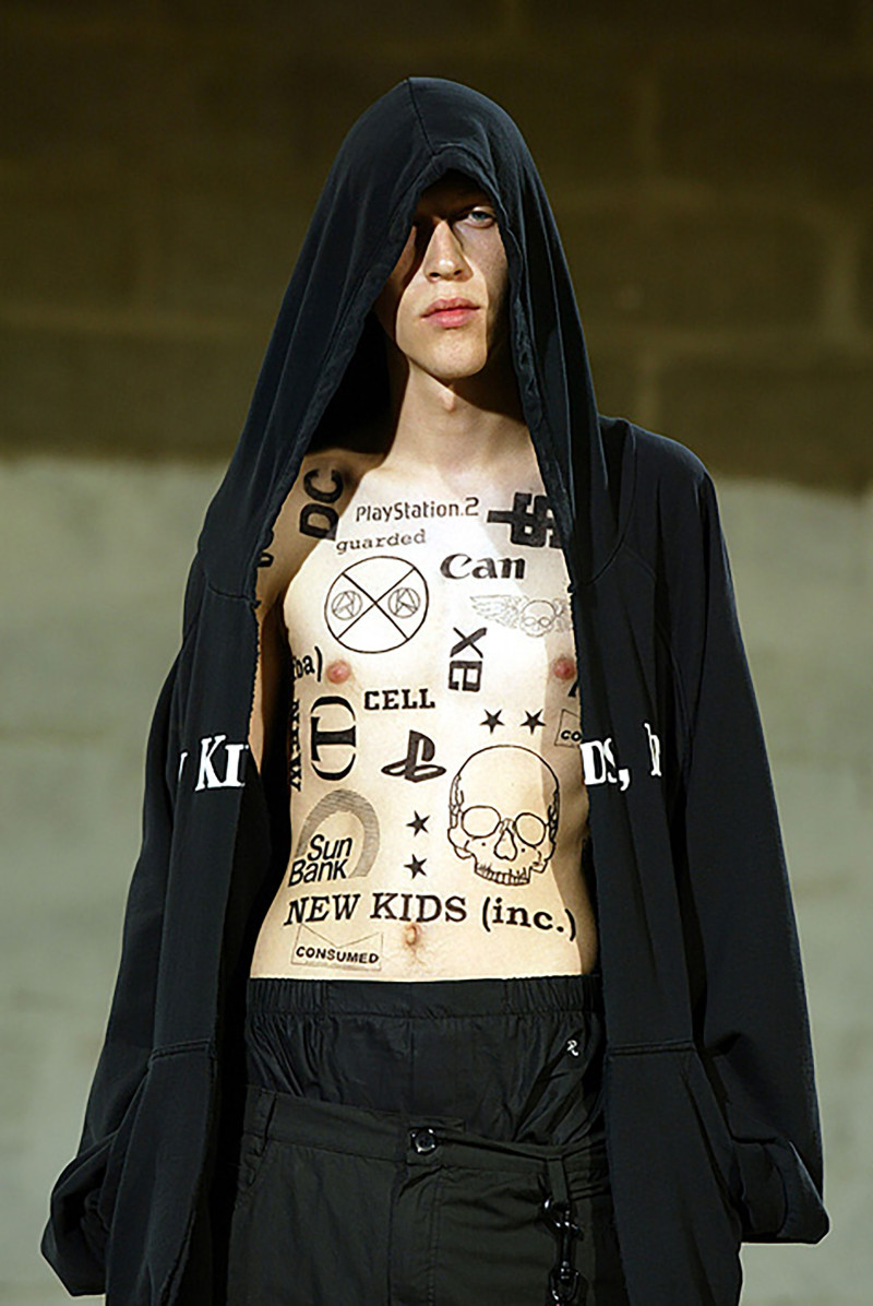 Raf Simons fashion show for Spring/Summer 2003