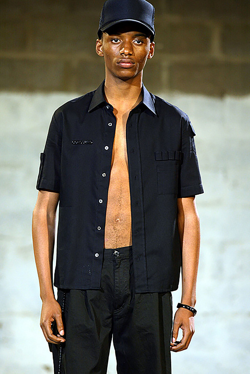 Raf Simons fashion show for Spring/Summer 2003