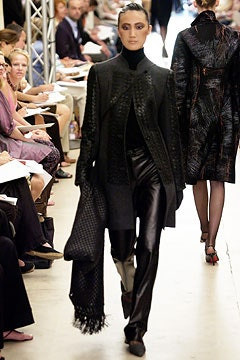 Ralph Rucci fashion show for Autumn/Winter 2003