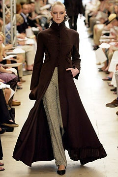 Ralph Rucci fashion show for Autumn/Winter 2003