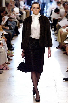 Ralph Rucci fashion show for Autumn/Winter 2003