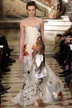 Ralph Rucci fashion show for Spring/Summer 2003