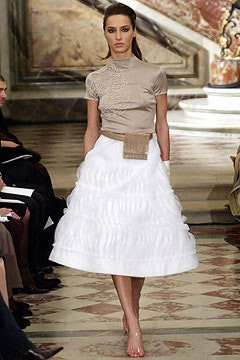 Ralph Rucci fashion show for Spring/Summer 2003