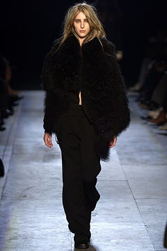 Ann Demeulemeester fashion show for Autumn/Winter 2003