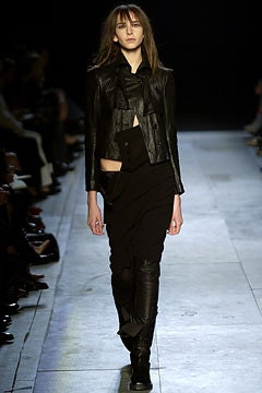 Ann Demeulemeester fashion show for Autumn/Winter 2003